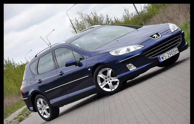 peugeot Peugeot 407 cena 15999 przebieg: 217000, rok produkcji 2008 z Siedlce